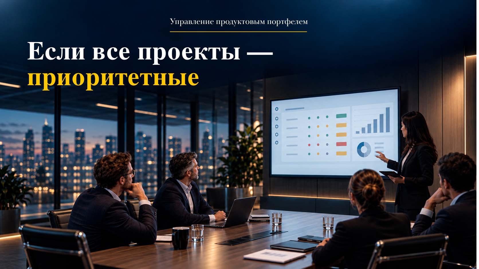 Собрание инвестиционного комитета в переговорной
