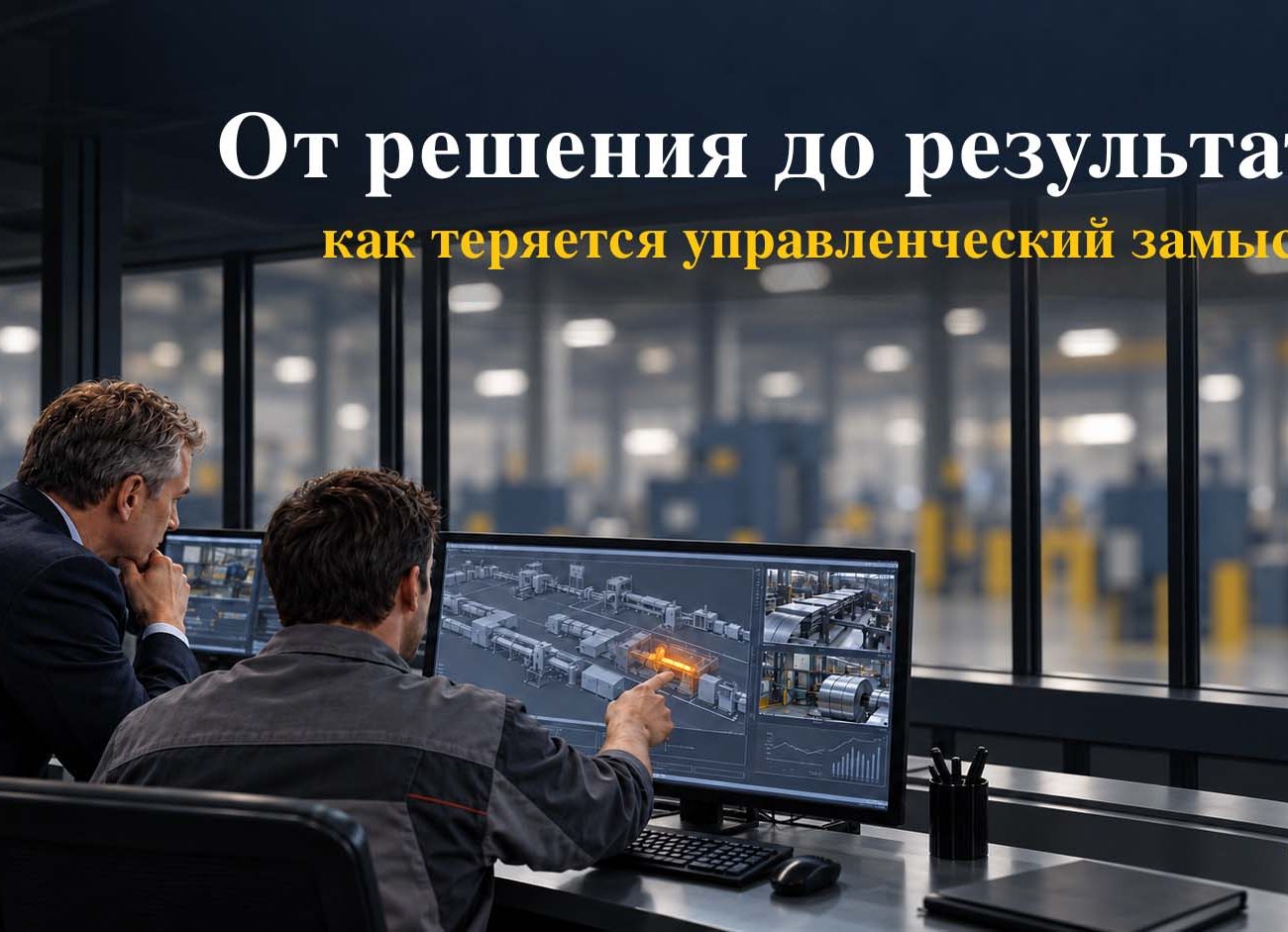 От решения до результата: где теряется управленческий замысел?